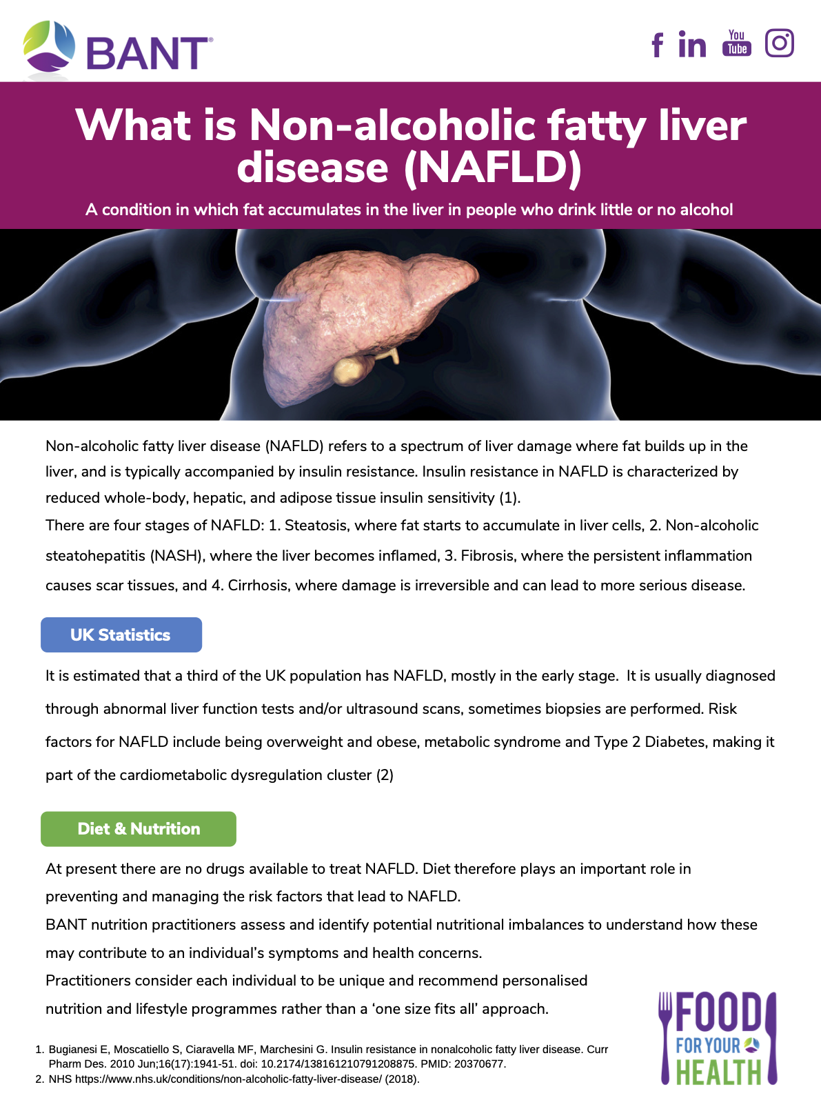 What is nonalcoholic fatty liver disease? Nutrition Dynamics